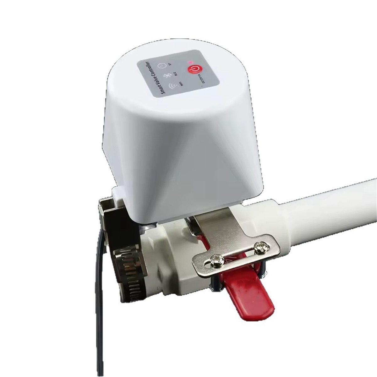 Smart Garden Valve - SWXF Tuya WiFiスマートバルブコントローラー、タイマー付き、庭、家庭用ガス供給、給水、アプリ制御、音声制御、EUプラグ対応