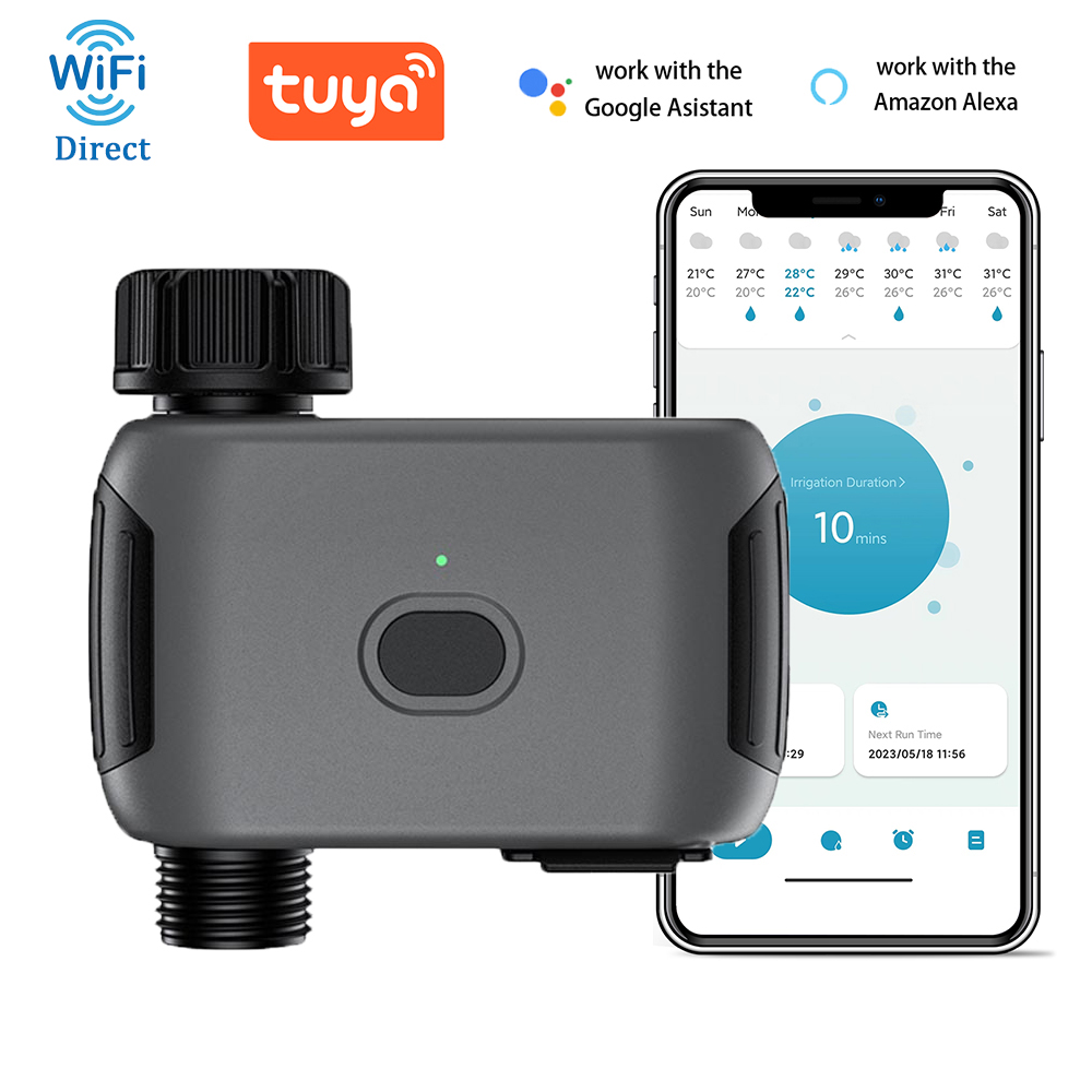 Smart Garden Lock - インソマWiFiスプリンクラータイマー自動灌漑システムリモートコントロールスマートウォータータイマー（庭、芝生、屋外蛇口用）