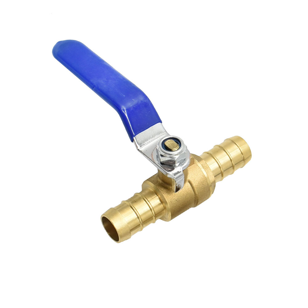 Smart Garden Hose Valve - 真ちゅう製の蛇口ホースコネクタ,金属製ボールバルブバーブ,エアオイル制御,クイッククレーン,16mm, 19mm, 1個