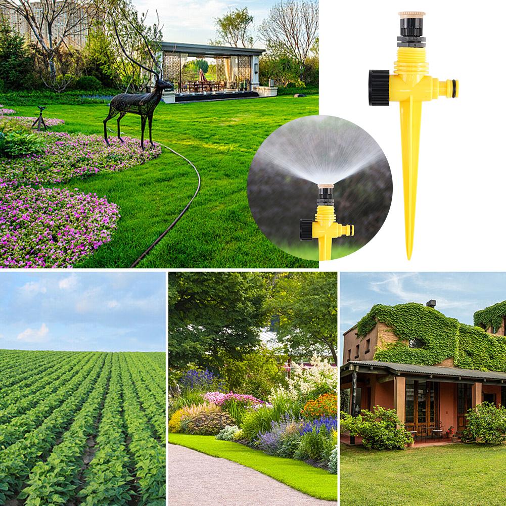 360 °   地面に刺すタイプの調整可能なガーデン用スプリ - Smart Garden At Home のレビューと価格