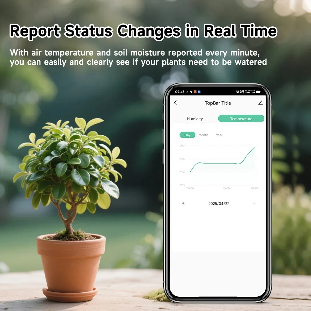 Tuya 土壌テスター 湿度＆温度センサー スマートライフア - Smart Garden Moisture Sensor のレビューと価格