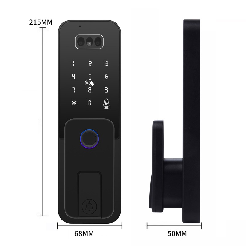 Tuya防水3D顔認証屋外ゲート指紋ロックアプリ遠隔操作指紋 - Smart Garden Door Lock のレビューと価格