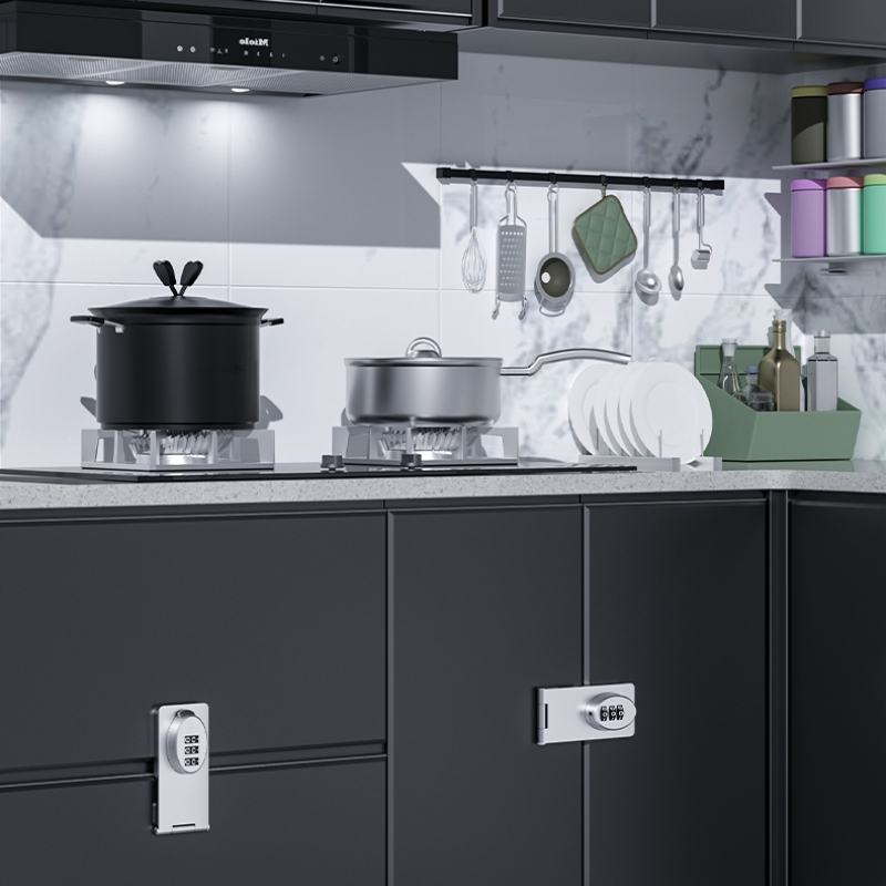 機械式パスワードロックドアセキュリティスライドラッチロック小 - Smart Garden Door Lock のレビューと価格