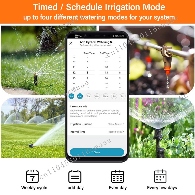 WiFi スマートスプリンクラータイマー プログラム可能な庭 - Smart Garden Lock のレビューと価格