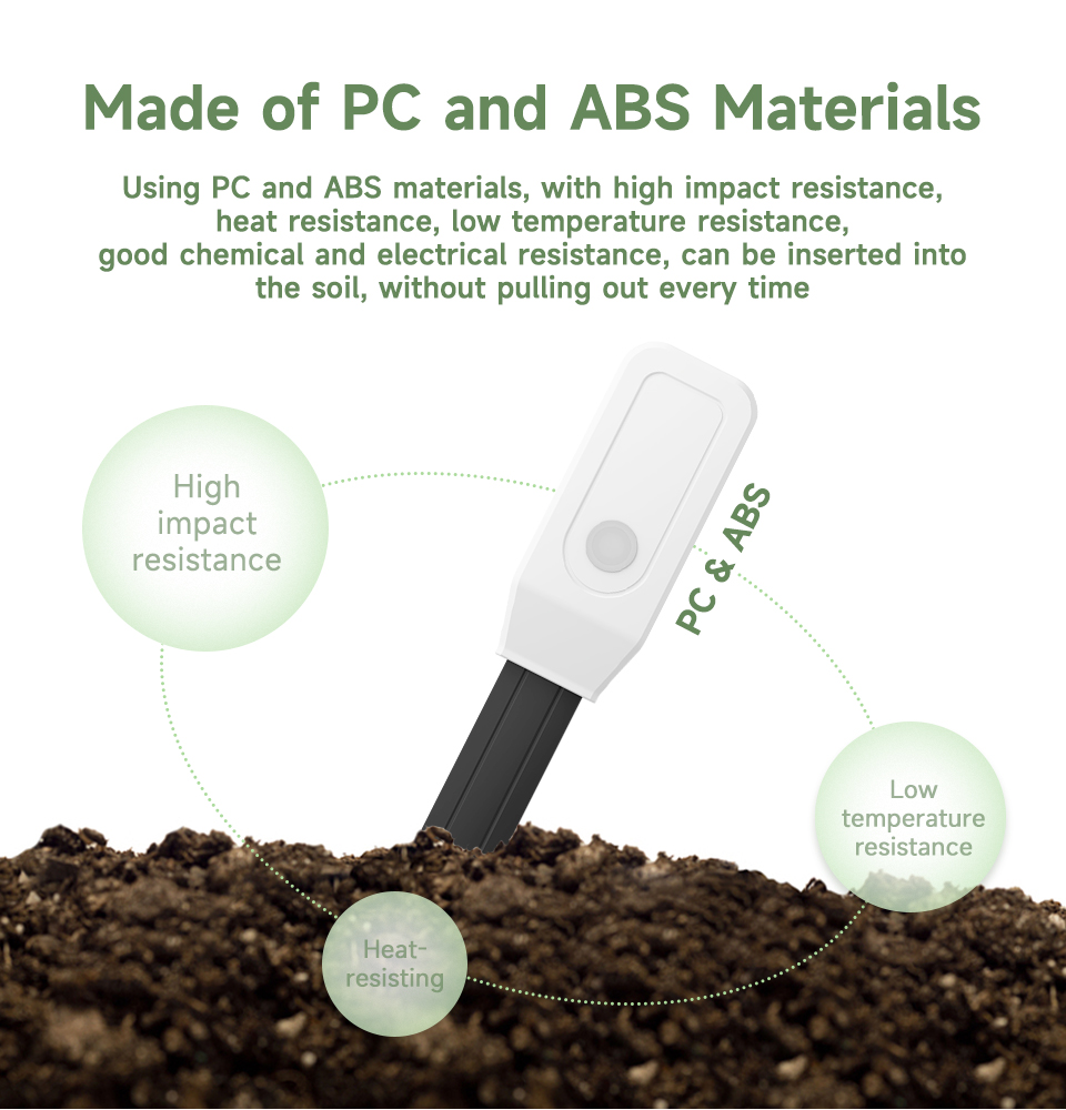 スマート土壌テスターセンサー、Zigbee 3.0土壌水分お - Smart Garden Moisture Sensor のレビューと価格