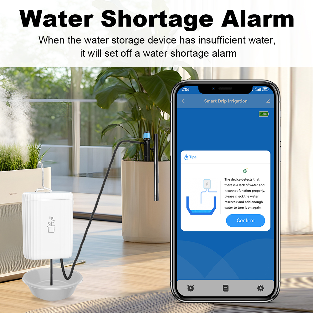 MANHOT WiFi スマート散水ポンプ充電式バッテリーイ - Smart Garden At Home のレビューと価格