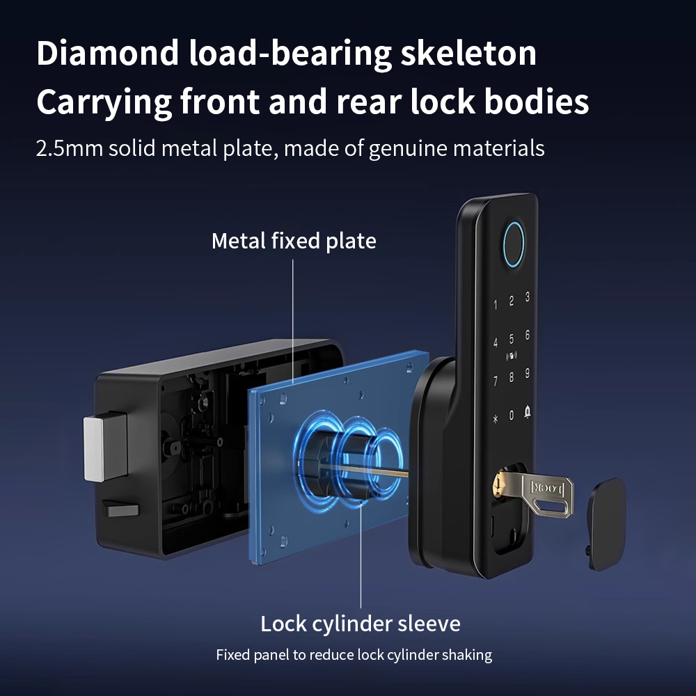 WiFi指紋認証防水屋外ガーデンロック、リモートコントロール - Smart Garden Lock のレビューと価格