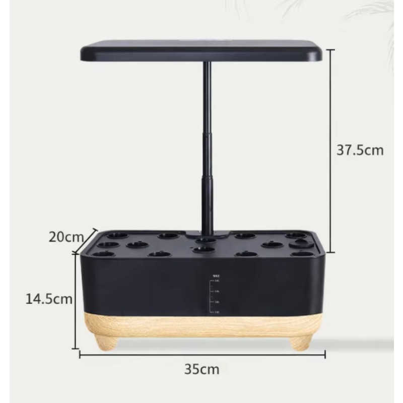 スマート室内水耕栽培ガーデン-5L水槽、家庭で新鮮な野菜やハ - Smart Garden At Home のレビューと価格