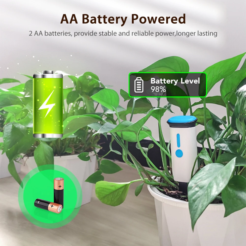 Haozee Tuya スマート WiFi 土壌水分センサー - Smart Garden Moisture Sensor のレビューと価格