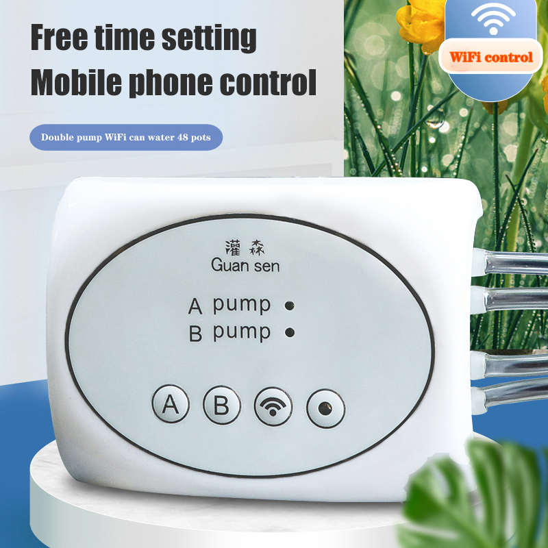 WiFi スマートガーデン灌漑コントローラー植物自動点滴灌漑 - Smart Garden Lock のレビューと価格