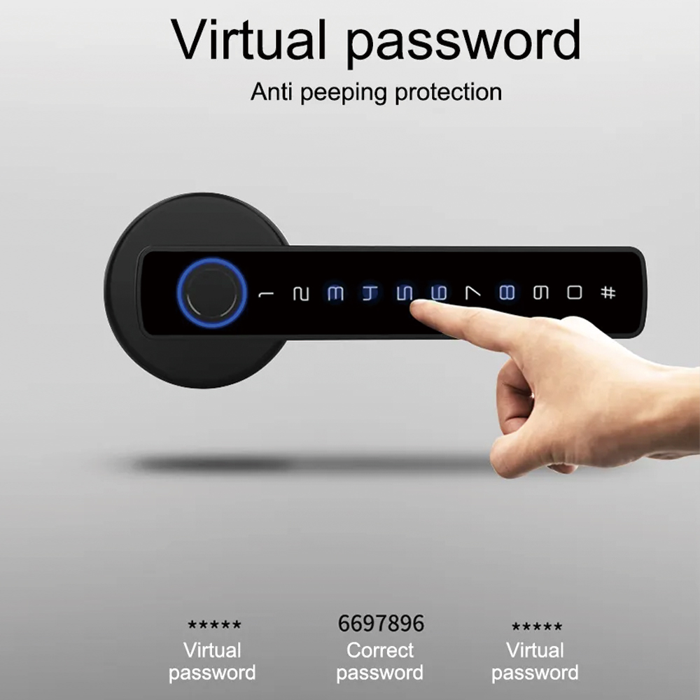 TYSH Tuyaスマート自動セキュリティ生体認証指紋ハンド - Smart Garden Lock のレビューと価格