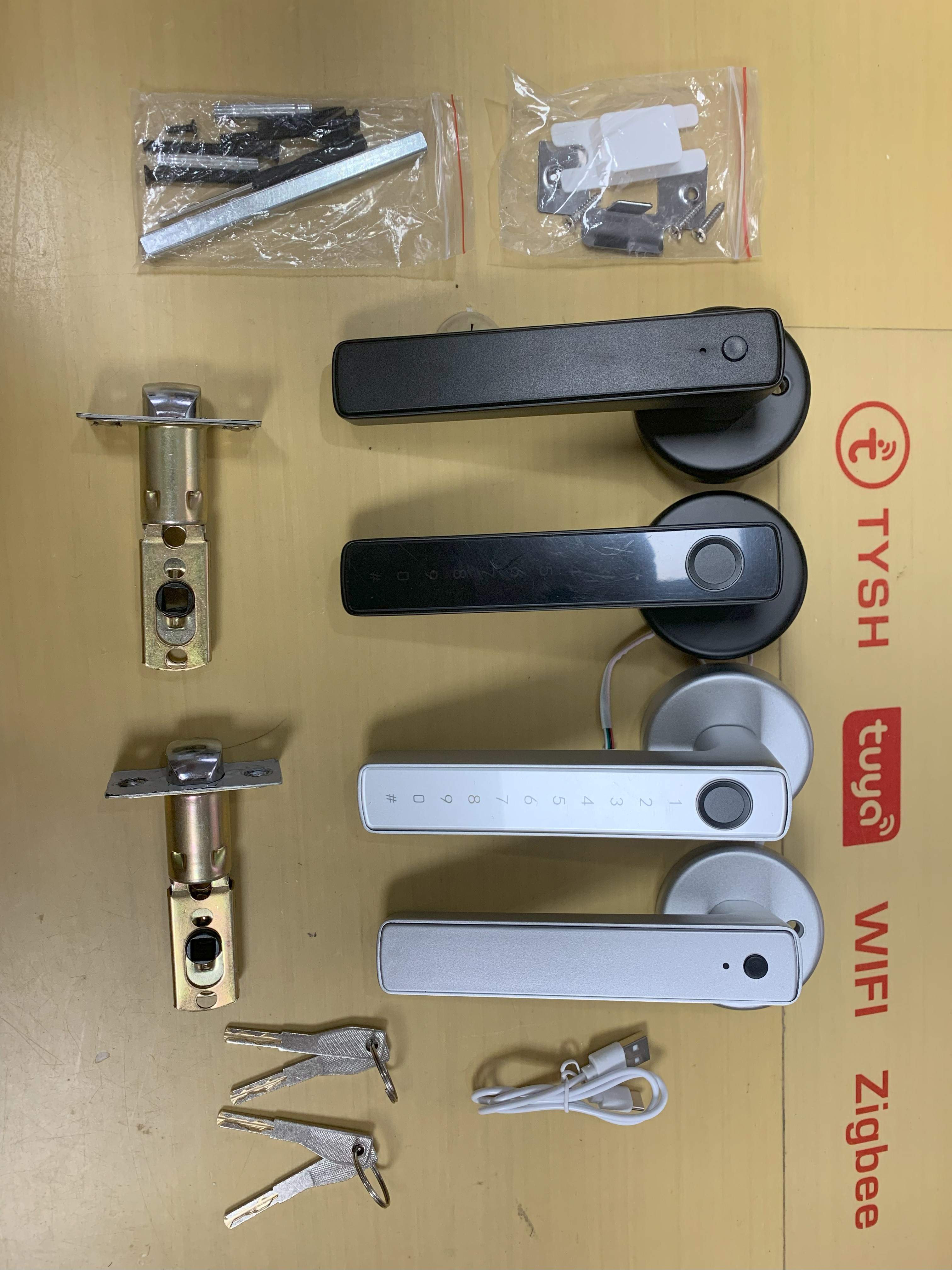 TYSH Tuyaスマート自動セキュリティ生体認証指紋ハンド - Smart Garden Lock のレビューと価格