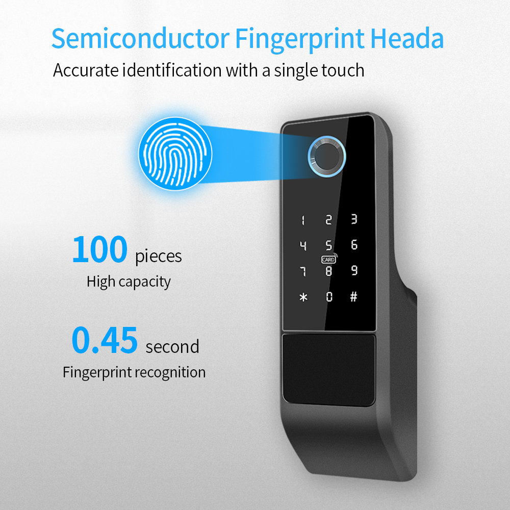 IP65 防水 TTLock 指紋スマートドアロック屋外ゲー - Smart Garden Lock のレビューと価格