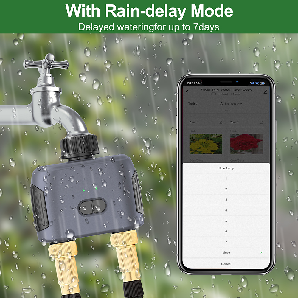 Tuya Zigbee/Bluetooth 水タイマーコント - Smart Garden Valve のレビューと価格
