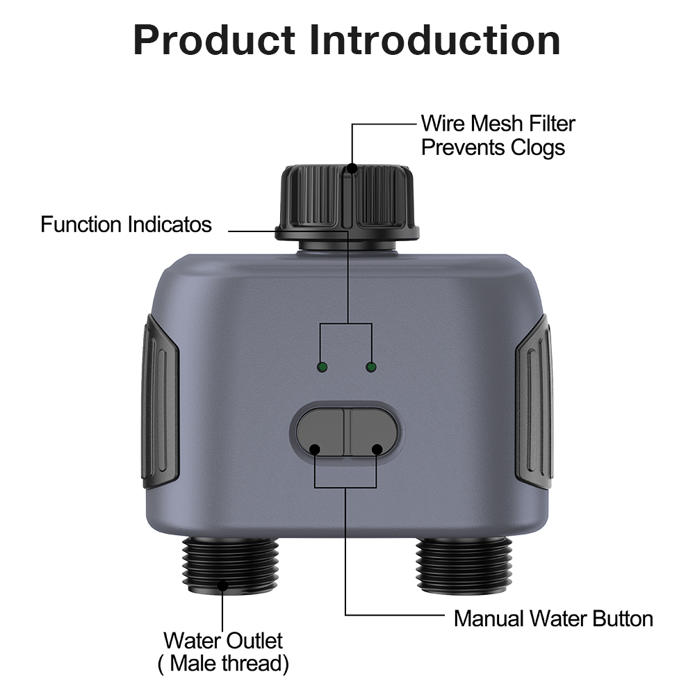 Tuya Zigbee/Bluetooth 水タイマーコント - Smart Garden Valve のレビューと価格
