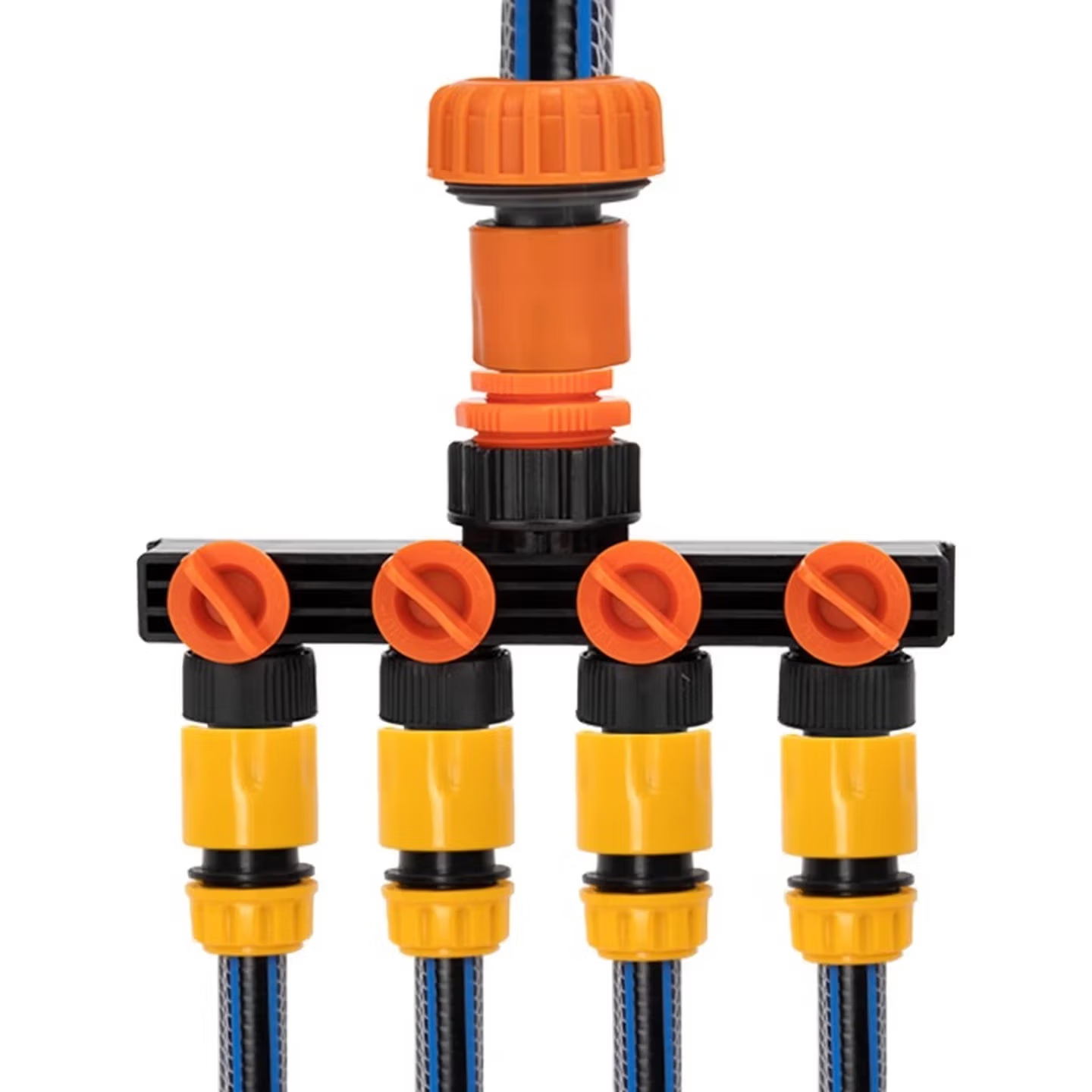 1 入力 4 出力 5 ウェイ水栓スプリッター独立制御バルブ - Smart Garden Hose Valve のレビューと価格