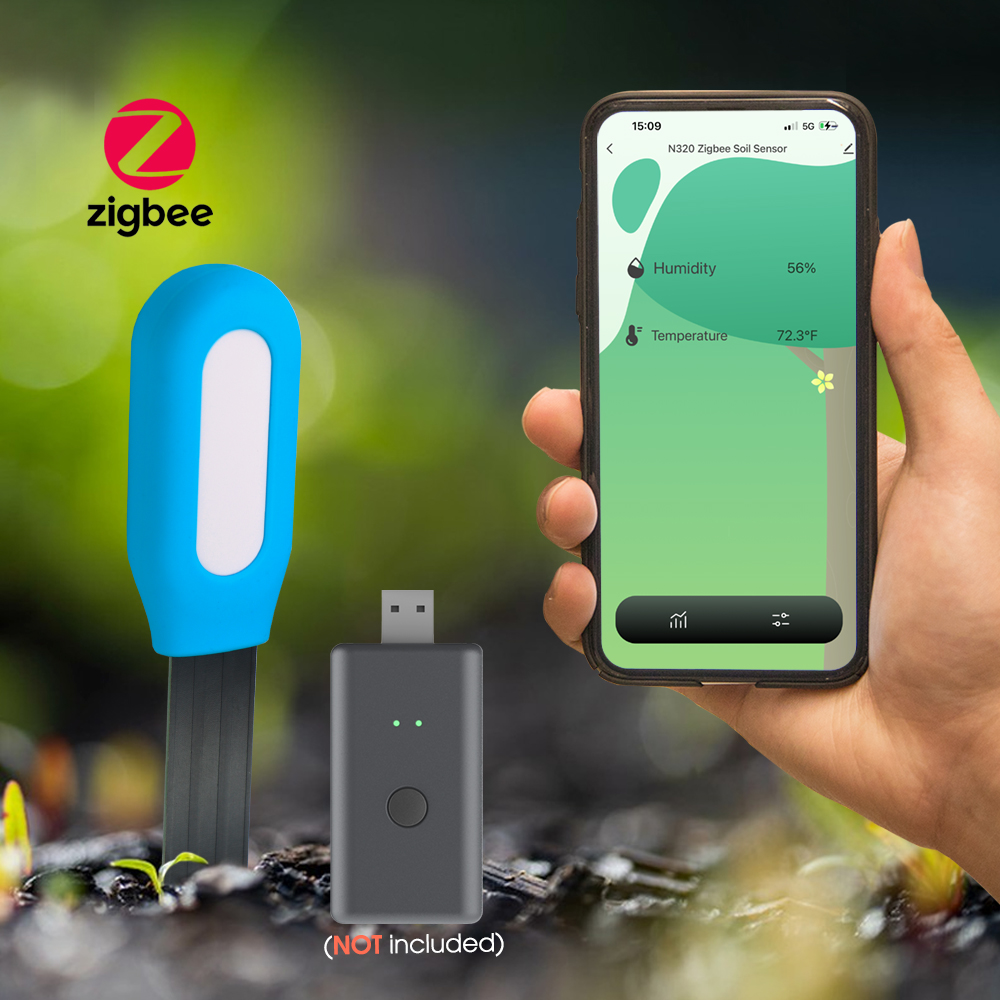 1 個 Tuya Zigbee 土壌センサー湿度温度水分検出 - Smart Garden Moisture Sensor のレビューと価格