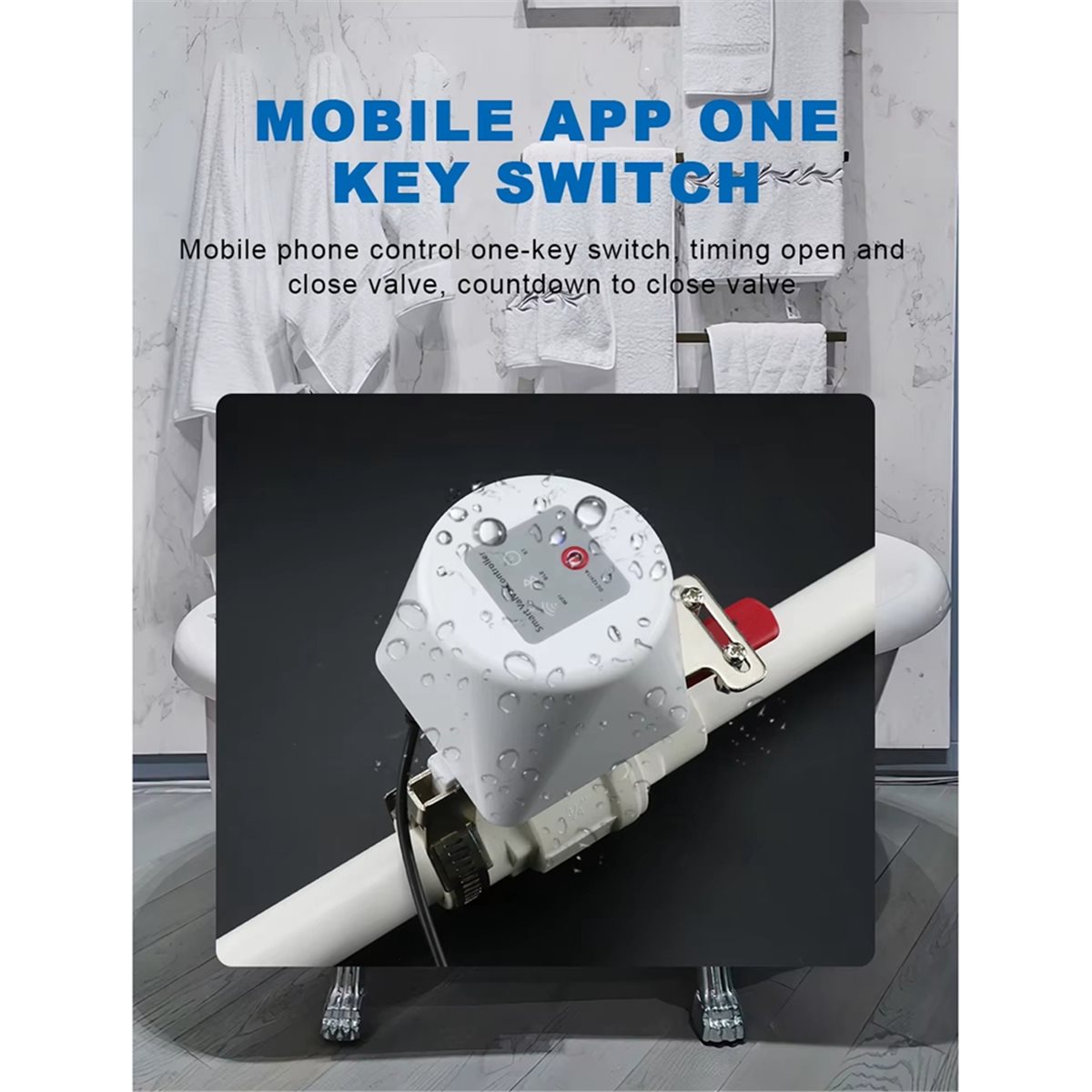 SWXF Tuya WiFiスマートバルブコントローラー、タ - Smart Garden Valve のレビューと価格