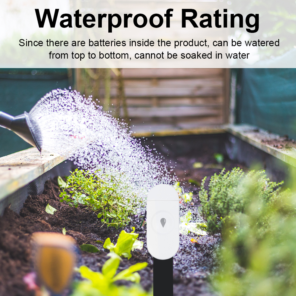 Tuya Zigbee 温度湿度水分検出器スマート土壌テスタ - Smart Garden Moisture Sensor のレビューと価格