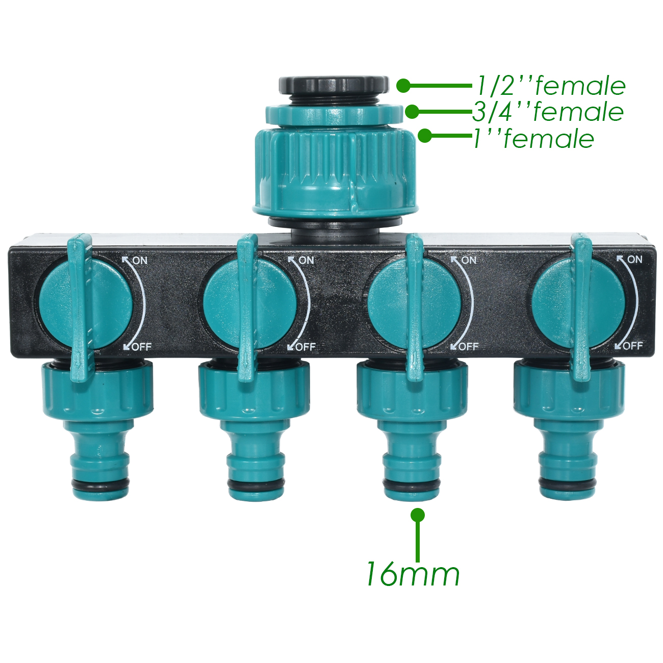 Kesla 1/2 ''3/4'' 1 ''水タップスプリッ - Smart Garden Hose Valve のレビューと価格