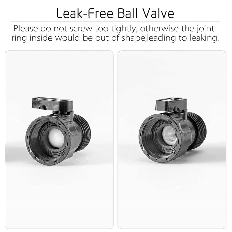 プラスチック製ガーデンホースシャットオフバルブ、標準水シャッ - Smart Garden Hose Valve のレビューと価格