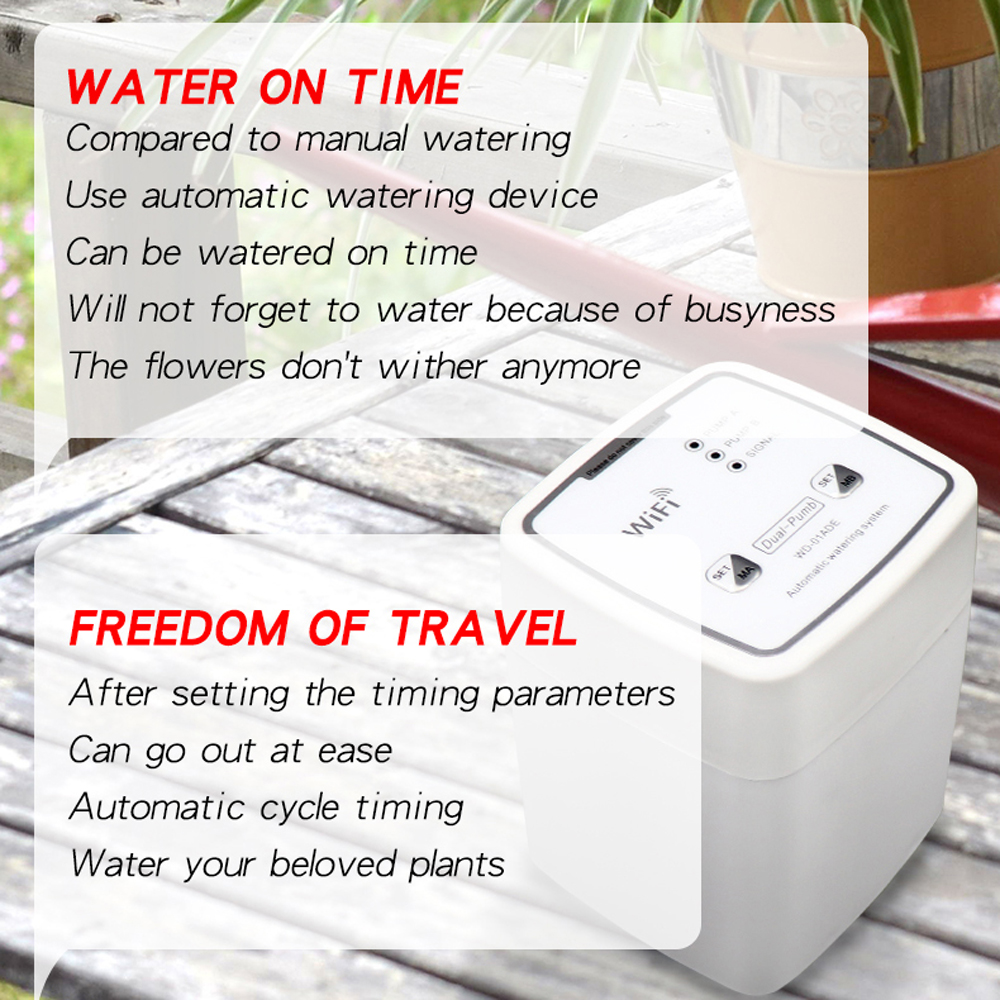 インテリジェント給水システム,wifi,ダブルポンプ,自動ド - Smart Garden Valve のレビューと価格
