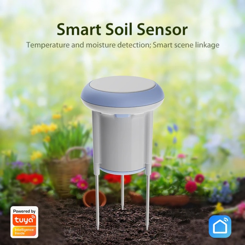 新しいスマート土壌センサー ソーラー式 水分・温度・湿度計  - Smart Garden Moisture Sensor のレビューと価格