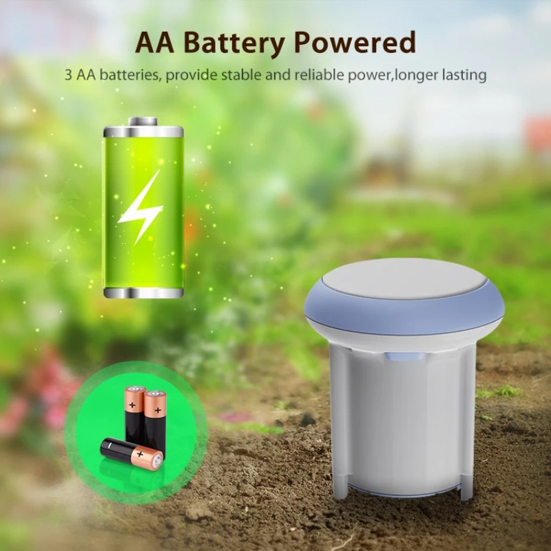 新しいスマート土壌センサー ソーラー式 水分・温度・湿度計  - Smart Garden Moisture Sensor のレビューと価格