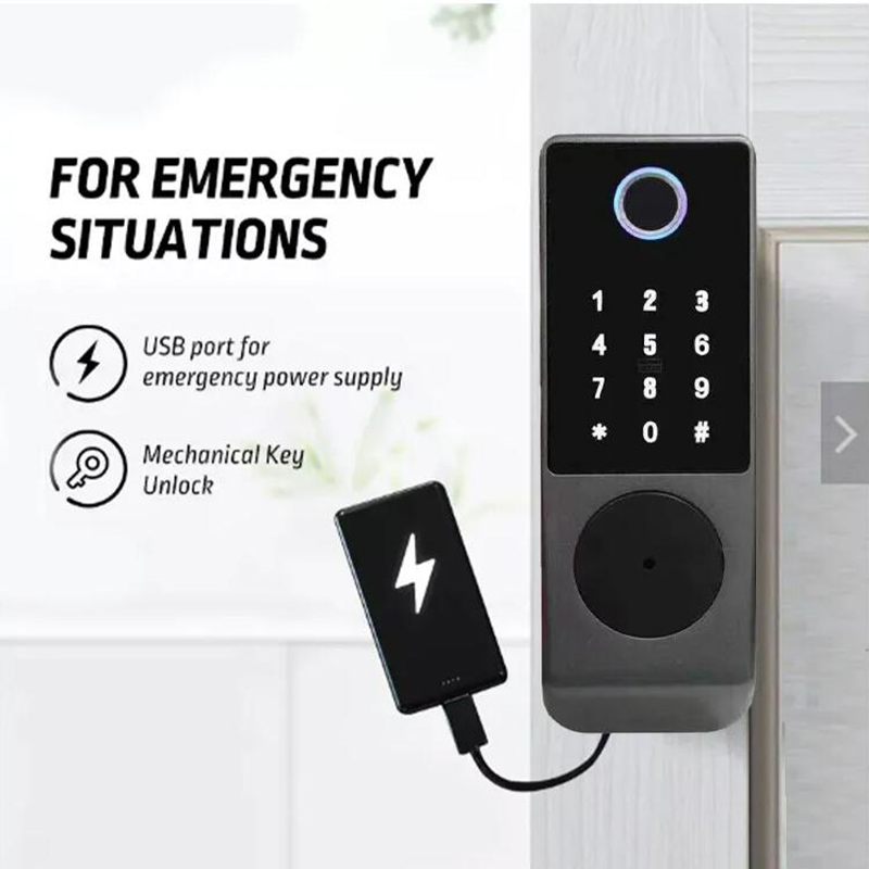 Tuya-インテリジェント防水ドアロック,屋外セキュリティロ - Smart Garden Door Lock のレビューと価格