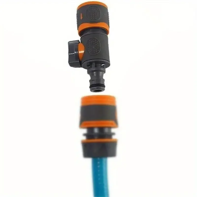 クイックコネクトガーデンホースアダプター（遮断バルブ付き）- - Smart Garden Hose Valve のレビューと価格