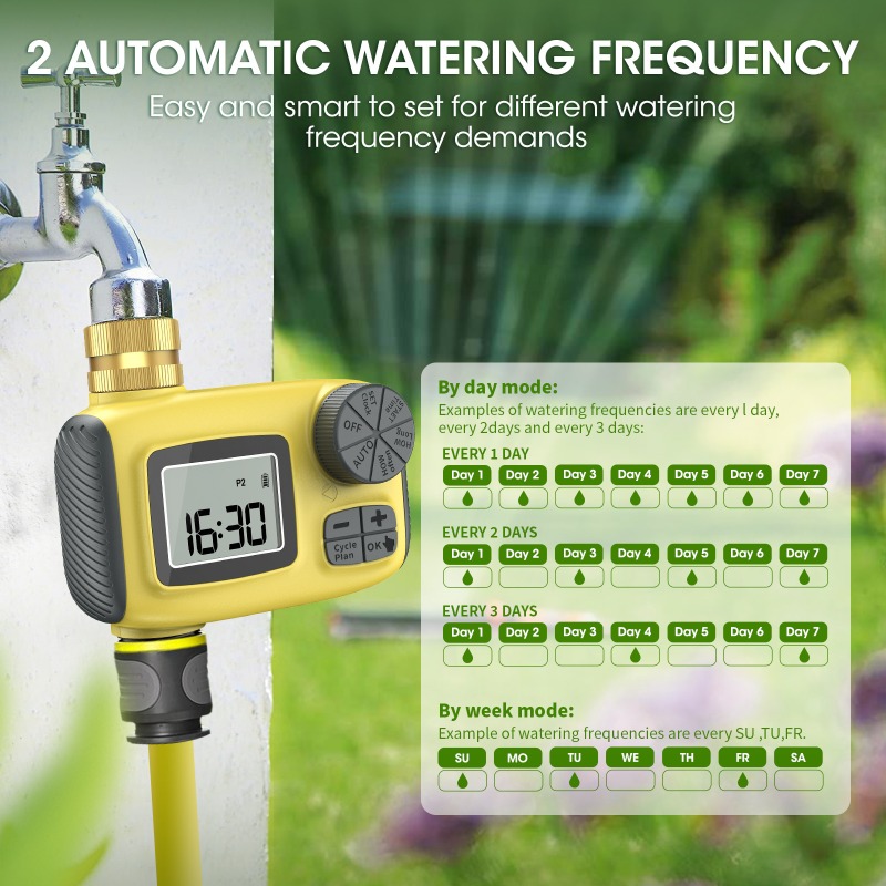 3V自動散水タイマー、庭用スマート灌漑コントローラーバルブ、 - Smart Garden Valve のレビューと価格