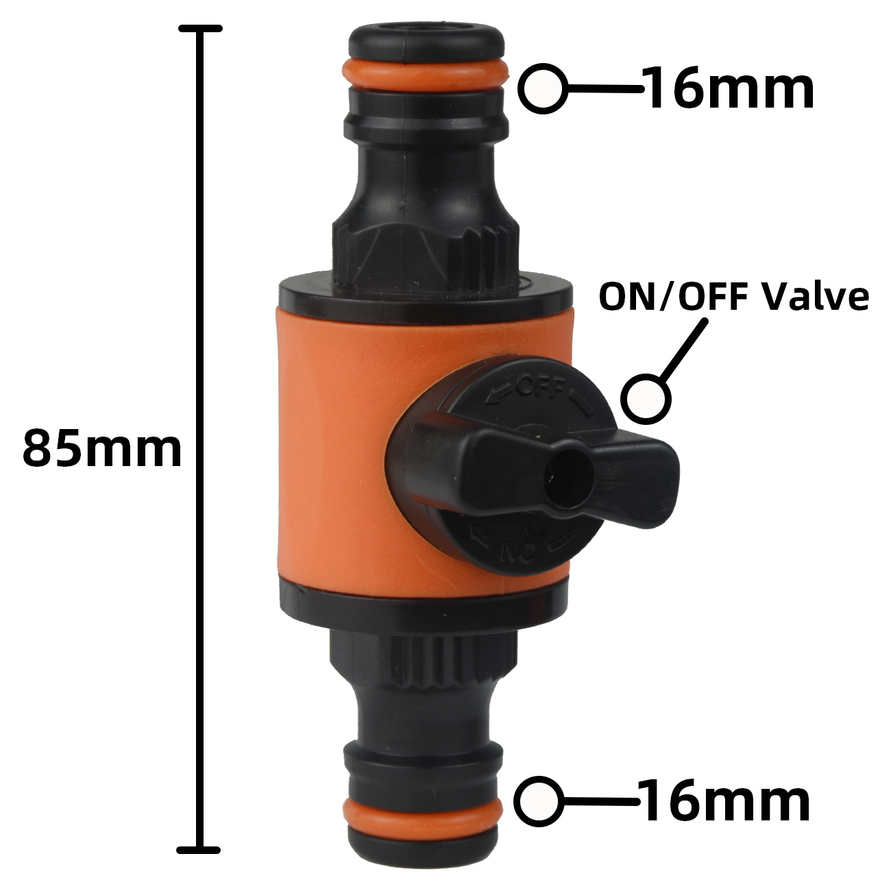 ガーデンホース用シャットオフバルブ接続コネクタ,パイプカプラ - Smart Garden Hose Valve のレビューと価格