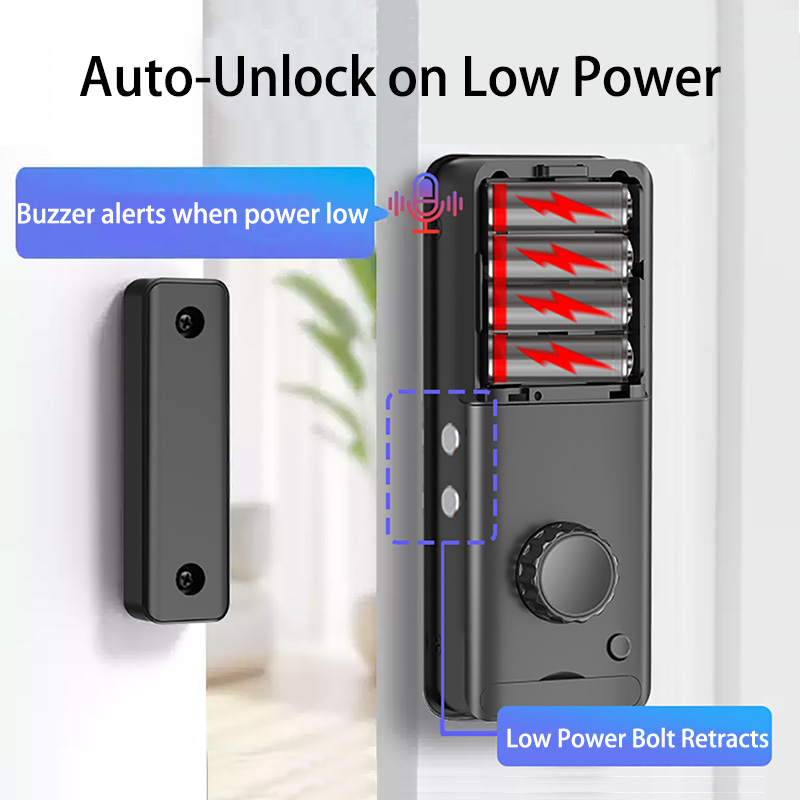 XSDTS指紋パスワードカードTuyaアプリ対応、穴あけ不要 - Smart Garden Door Lock のレビューと価格