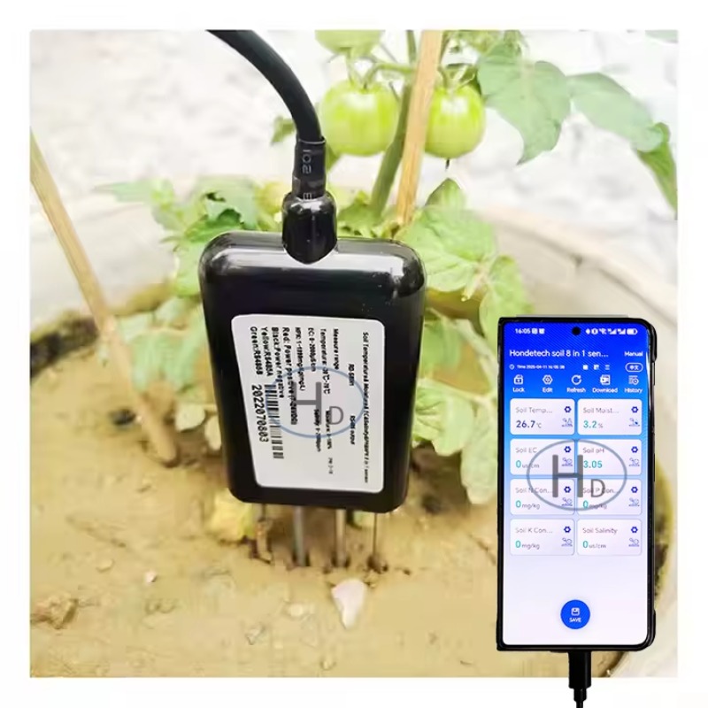 土壌分析装置 温度・水分2in1センサー RS485 APP - Smart Garden Moisture Sensor のレビューと価格