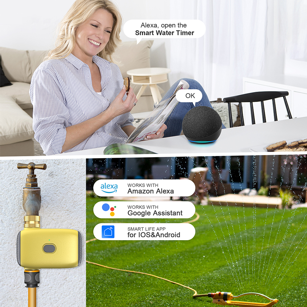 Tuya スマート Zigbee 散水タイマープログラマブル - Smart Garden At Home のレビューと価格