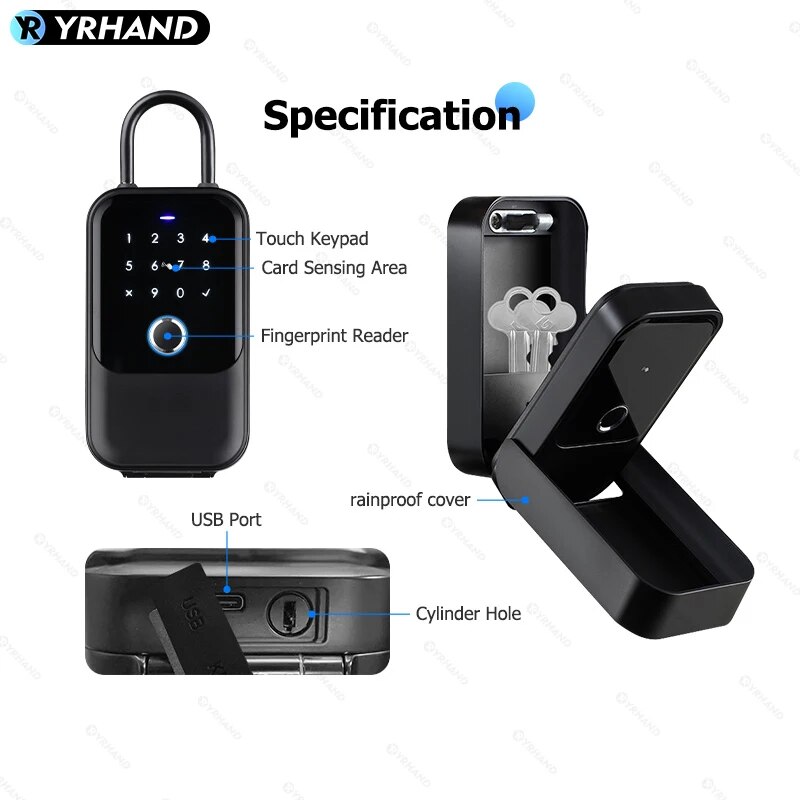 スマートワイヤレスキーロック,デジタルコード,Bluetoo - Smart Garden Door Lock のレビューと価格