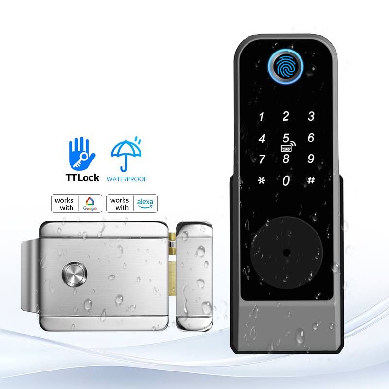防水 TTLOCK スマートロック Wifi 両面指紋ロック - Smart Garden Lock のレビューと価格