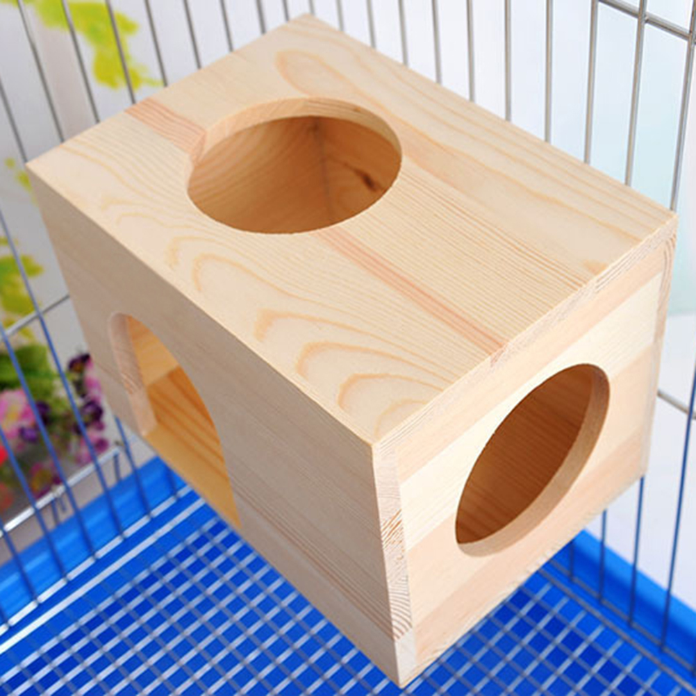 耐久性のある天然木ドラゴンテーマチンチラハムスターモルモット - Insect Hotel Wood のレビューと価格