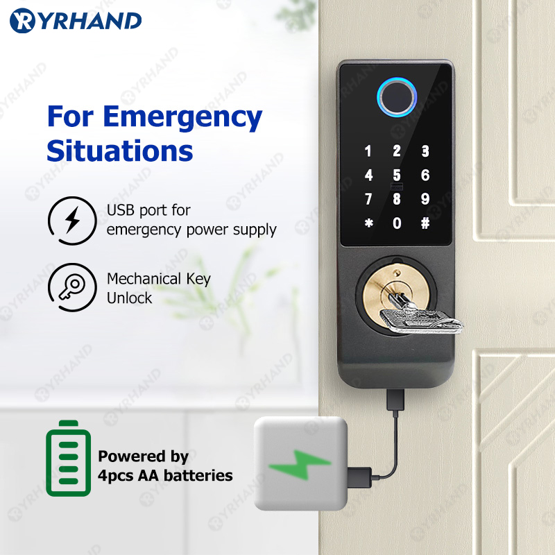Tuya-コネクテッドカードロック,防水電子ドアロック,ダブ - Smart Garden Lock のレビューと価格
